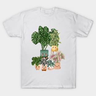 Smiley Plant Buddies 5 T-Shirt